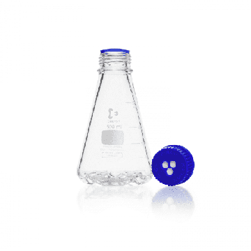 DWK - glass baffled erlenmeyer flasks shake flasks